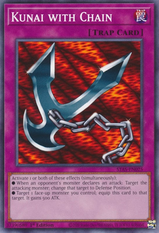 Image for Kunai with Chain (2-Player Starter Set) (STAS-EN025) - YuGiOh