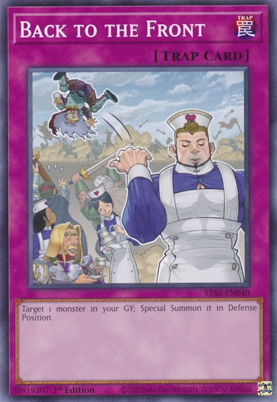 Image for Back to the Front (2-Player Starter Set) (STAS-EN040) - YuGiOh