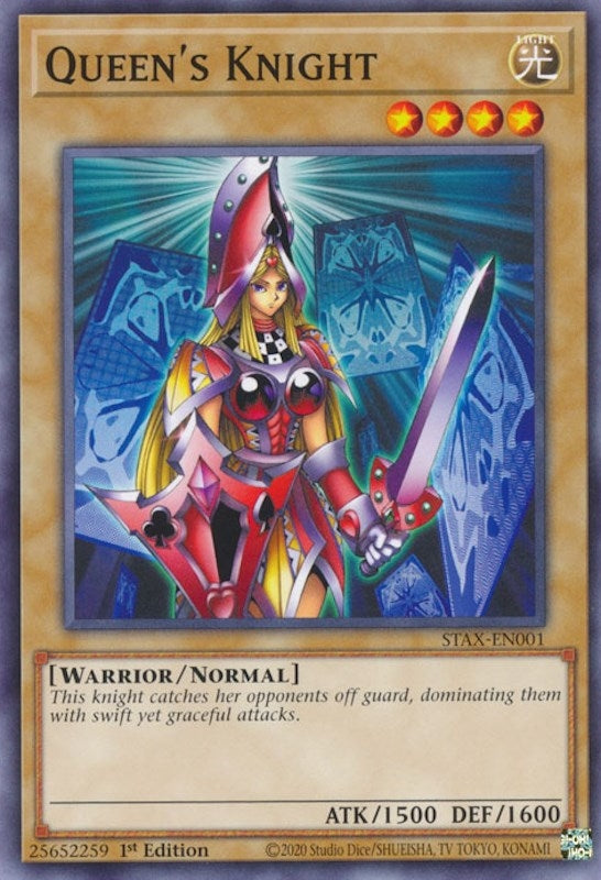 Image for Queen's Knight (2-Player Starter Set) (STAX-EN001) - YuGiOh