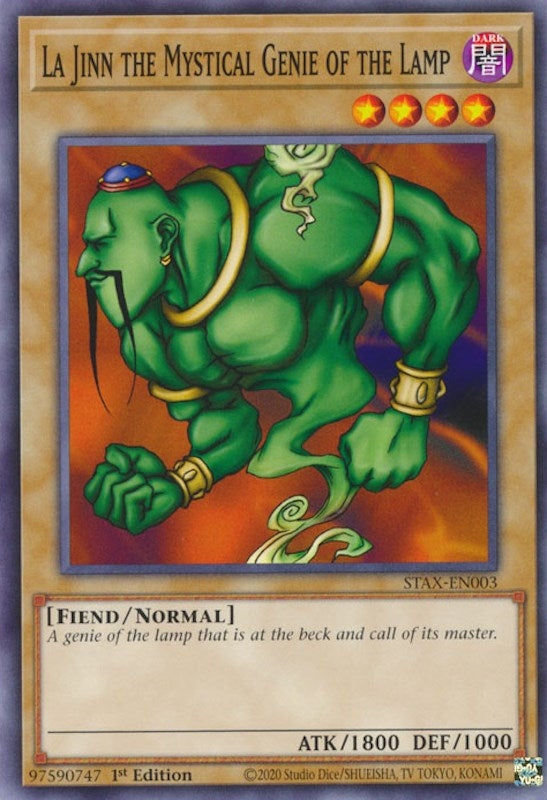 Image for La Jinn the Mystical Genie of the Lamp (2-Player Starter Set) (STAX-EN003) - YuGiOh