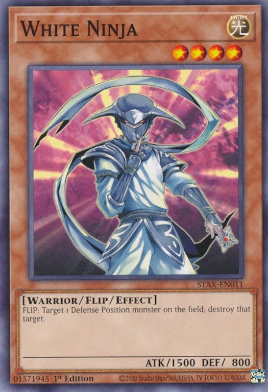 Image for White Ninja (2-Player Starter Set) (STAX-EN011) - YuGiOh