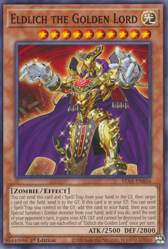 Image for Eldlich the Golden Lord (2-Player Starter Set) (STAX-EN016) - YuGiOh