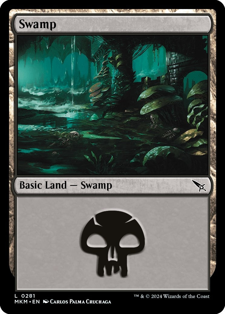 Image for Swamp (0281) (Murders at Karlov Manor) (281) - Magic: The Gathering