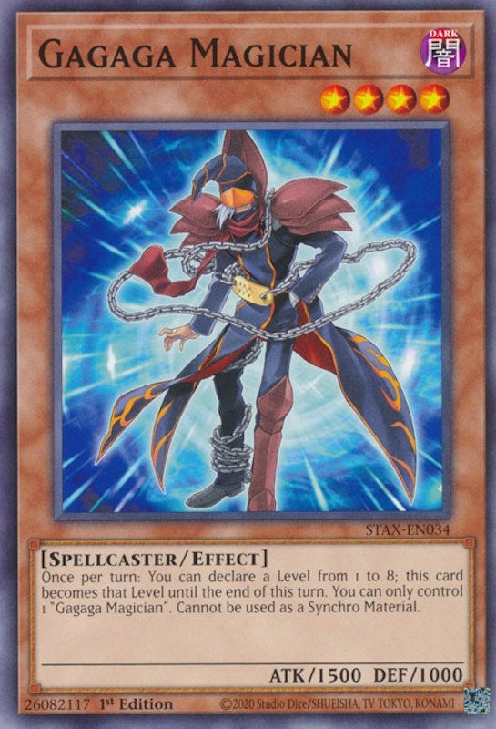 Image for Gagaga Magician (2-Player Starter Set) (STAX-EN034) - YuGiOh