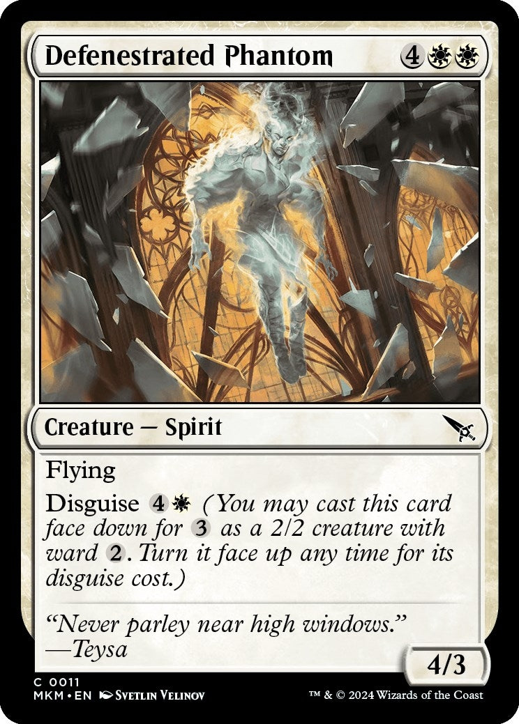 Image for Defenestrated Phantom (Murders at Karlov Manor) (11) - Magic: The Gathering