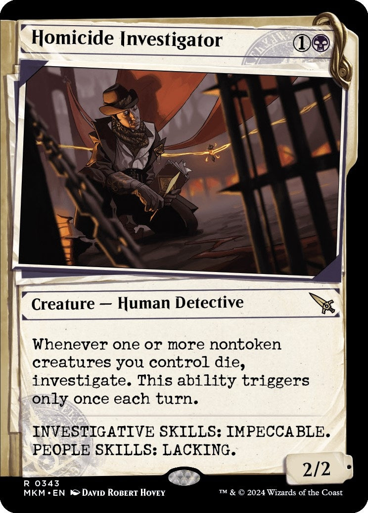Image for Homicide Investigator (Showcase) (Murders at Karlov Manor) (343) - Magic: The Gathering