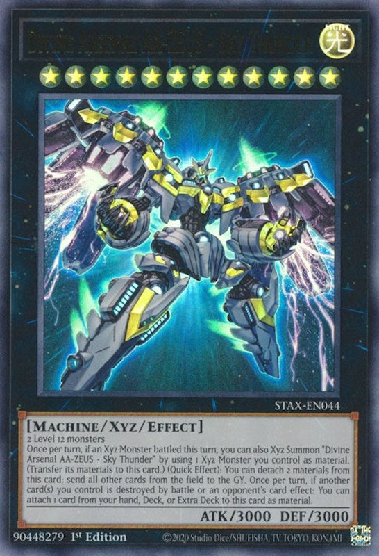 Image for Divine Arsenal AA-ZEUS - Sky Thunder (2-Player Starter Set) (STAX-EN044) - YuGiOh