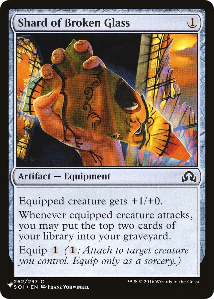 Image for Shard of Broken Glass (The List Reprints) (262/297) - Magic: The Gathering