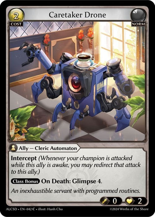 Image for Caretaker Drone (Alchemical Revolution Starter Decks) (042) - Grand Archive TCG