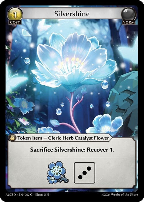 Image for Silvershine (Alchemical Revolution Starter Decks) (062) - Grand Archive TCG