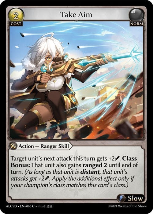 Image for Take Aim (Alchemical Revolution Starter Decks) (066) - Grand Archive TCG