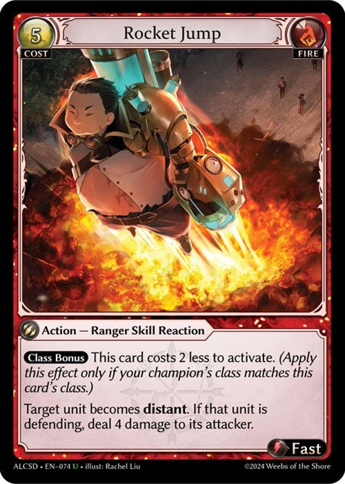Image for Rocket Jump (Alchemical Revolution Starter Decks) (074) - Grand Archive TCG