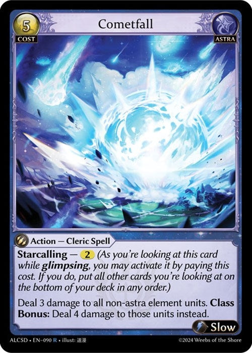 Image for Cometfall (Alchemical Revolution Starter Decks) (090) - Grand Archive TCG