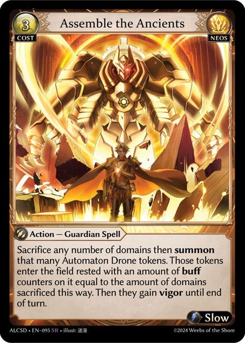 Image for Assemble the Ancients (Alchemical Revolution Starter Decks) (095) - Grand Archive TCG