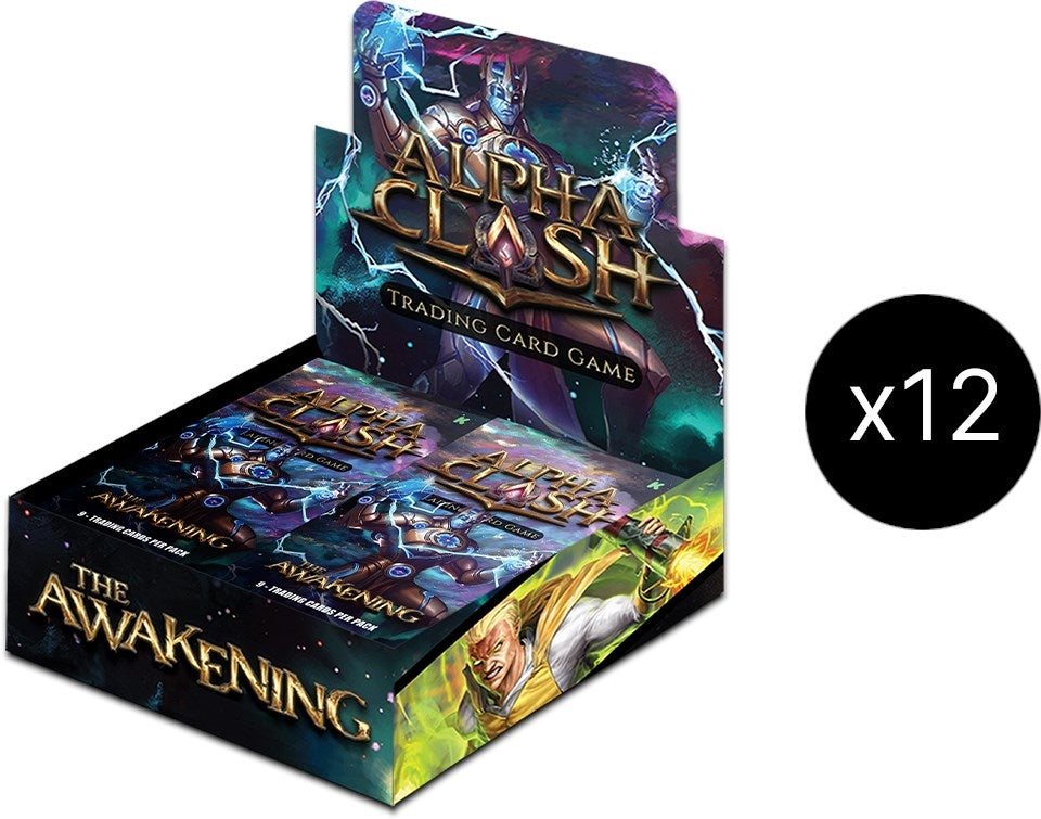 Image for The Awakening Kickstarter Booster Box Case - Alpha Clash
