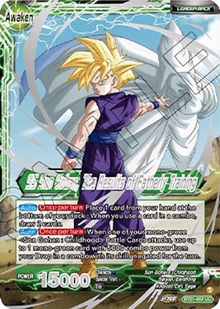 Image for Son Gohan // SS Son Gohan, The Results of Fatherly Training (2023 Championship Finals) (Tournament Promotion Cards) (BT21-067) - Dragon Ball Super: Masters