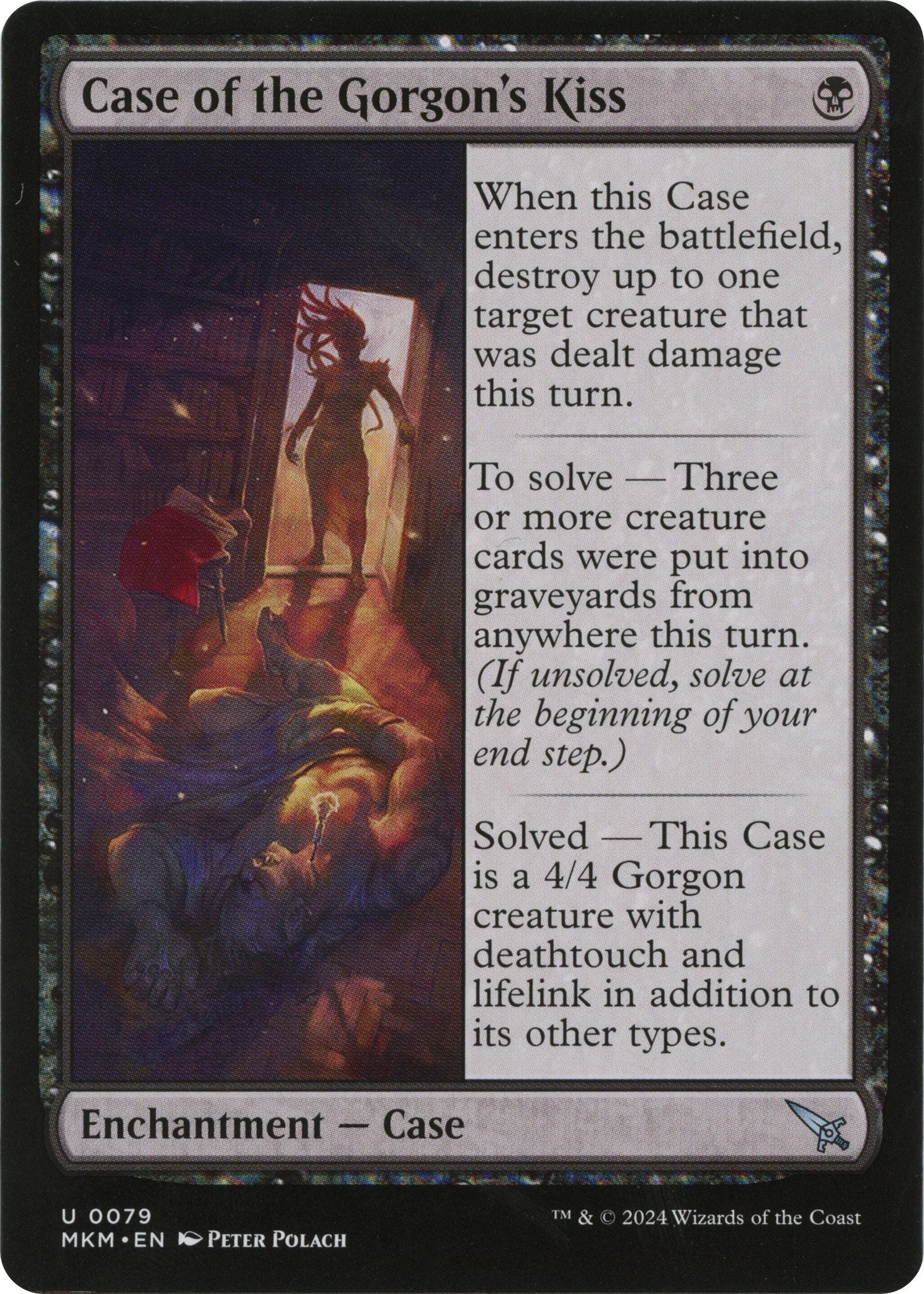 Image for Case of the Gorgon's Kiss (a) (Murders at Karlov Manor) (79) - Magic: The Gathering