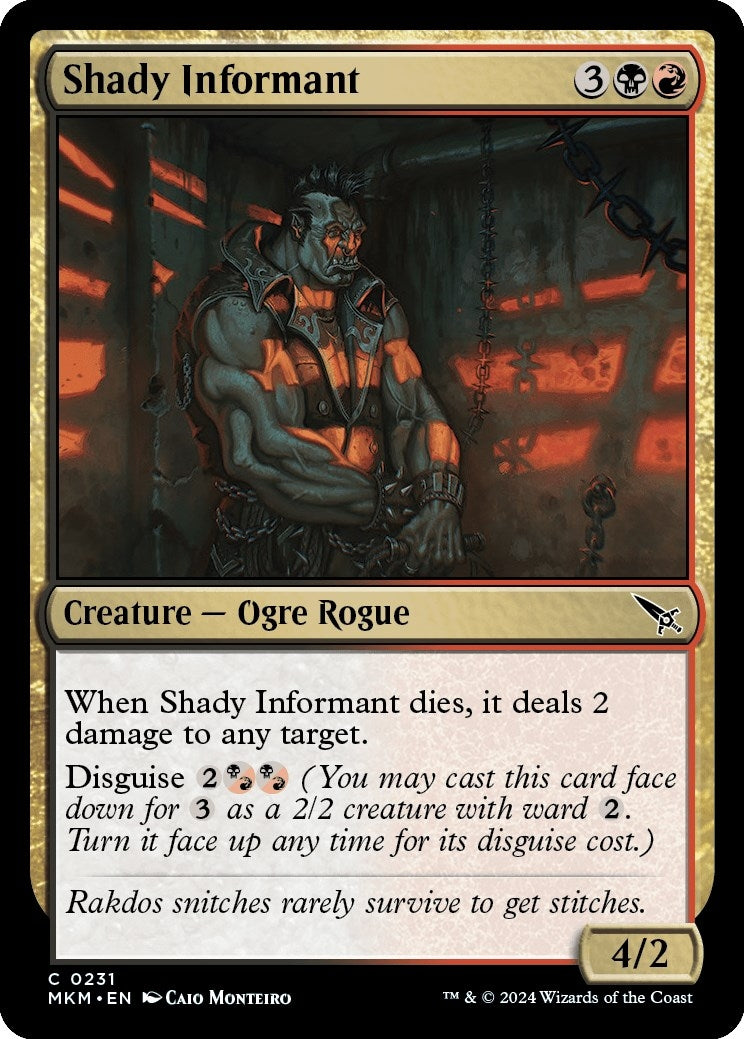 Image for Shady Informant (Murders at Karlov Manor) (231) - Magic: The Gathering