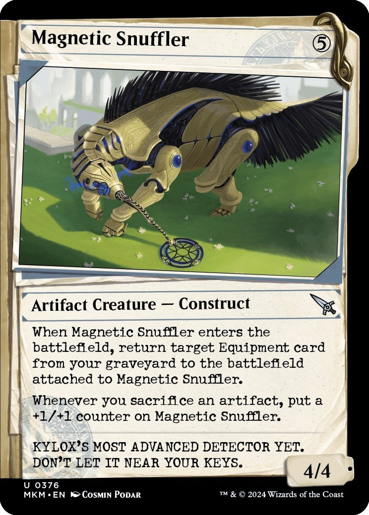 Image for Magnetic Snuffler (Showcase) (Murders at Karlov Manor) (376) - Magic: The Gathering