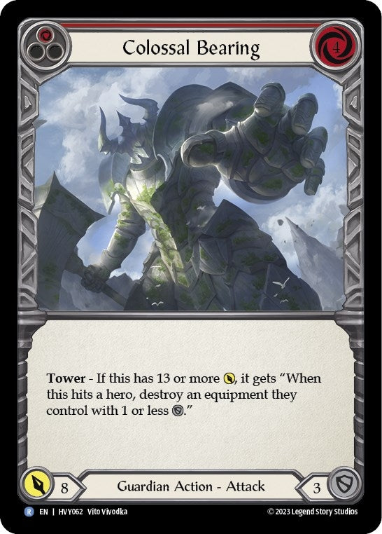 Image for Colossal Bearing (Heavy Hitters) (HVY062) - Flesh and Blood TCG
