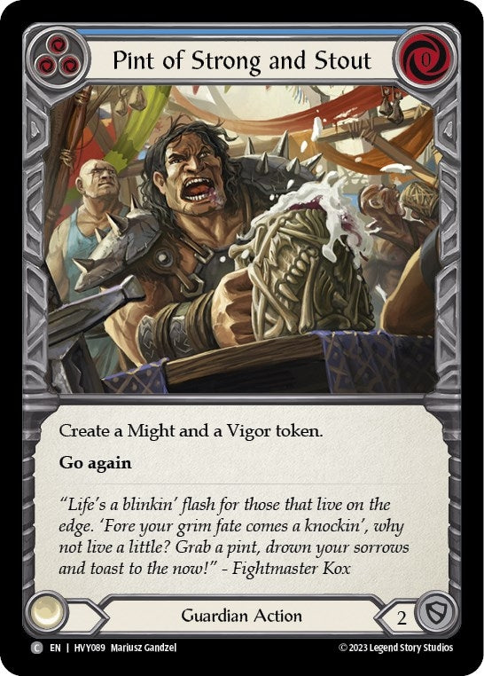 Image for Pint of Strong and Stout (Heavy Hitters) (HVY089) - Flesh and Blood TCG