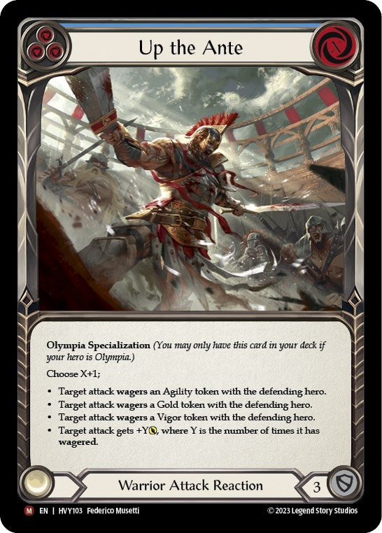 Image for Up the Ante (Heavy Hitters) (HVY103) - Flesh and Blood TCG