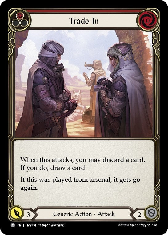 Image for Trade In (Red) (Heavy Hitters) (HVY231) - Flesh and Blood TCG