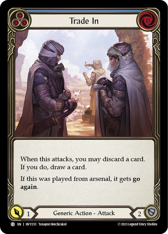 Image for Trade In (Blue) (Heavy Hitters) (HVY233) - Flesh and Blood TCG
