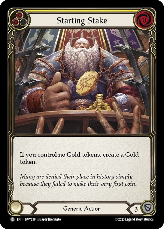 Image for Starting Stake (Heavy Hitters) (HVY238) - Flesh and Blood TCG