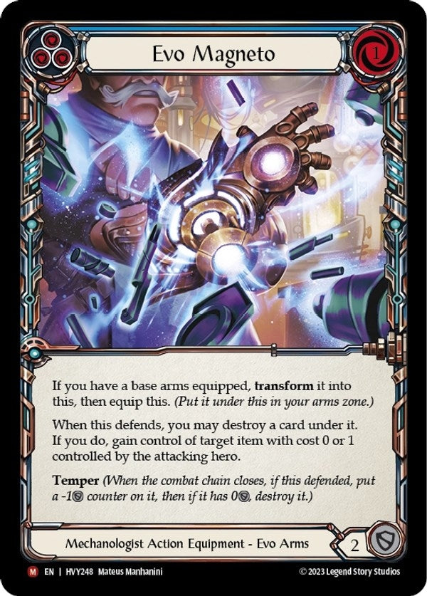 Image for Evo Magneto (Heavy Hitters) (HVY248) - Flesh and Blood TCG