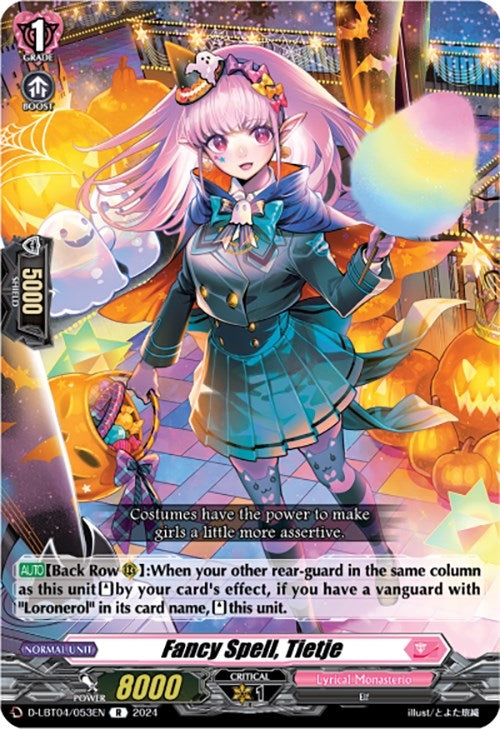 Image for Fancy Spell, Tietje (D-LBT04: Lyrical Monasterio ~Trick or Trick!~) (D-LBT04/053EN) - Cardfight Vanguard