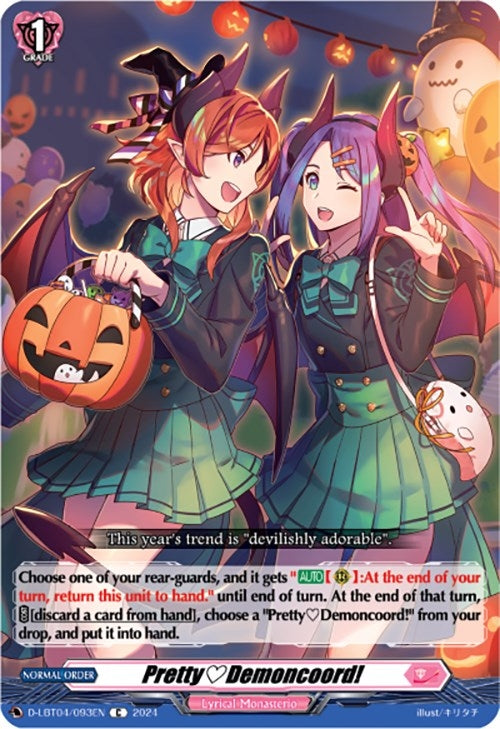 Image for PrettyDemoncoord! (D-LBT04: Lyrical Monasterio ~Trick or Trick!~) (D-LBT04/093EN) - Cardfight Vanguard