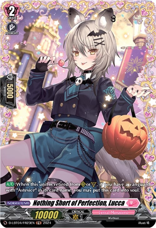 Image for Nothing Short of Perfection, Lucca (FR) (D-LBT04: Lyrical Monasterio ~Trick or Trick!~) (D-LBT04/FR23EN) - Cardfight Vanguard