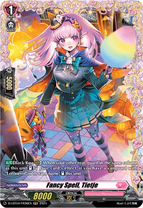 Image for Fancy Spell, Tietje (FR) (D-LBT04: Lyrical Monasterio ~Trick or Trick!~) (D-LBT04/FR36EN) - Cardfight Vanguard