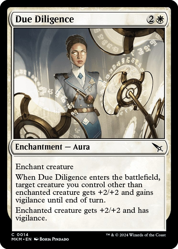 Image for Due Diligence (Murders at Karlov Manor) (14) - Magic: The Gathering
