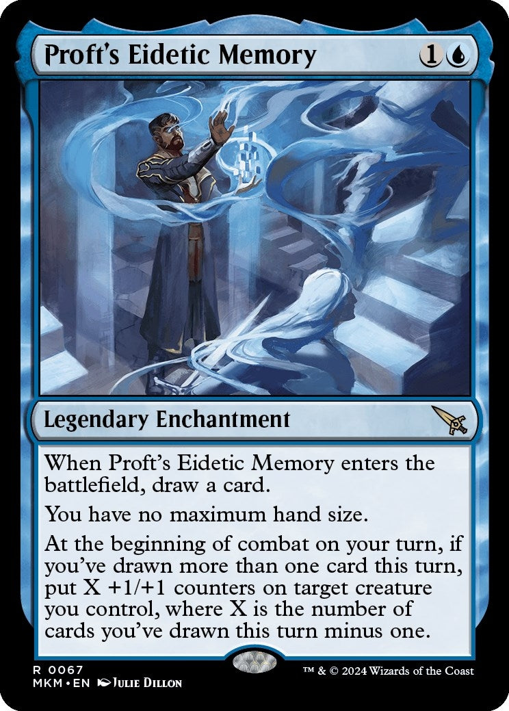 Image for Proft's Eidetic Memory (Murders at Karlov Manor) (67) - Magic: The Gathering