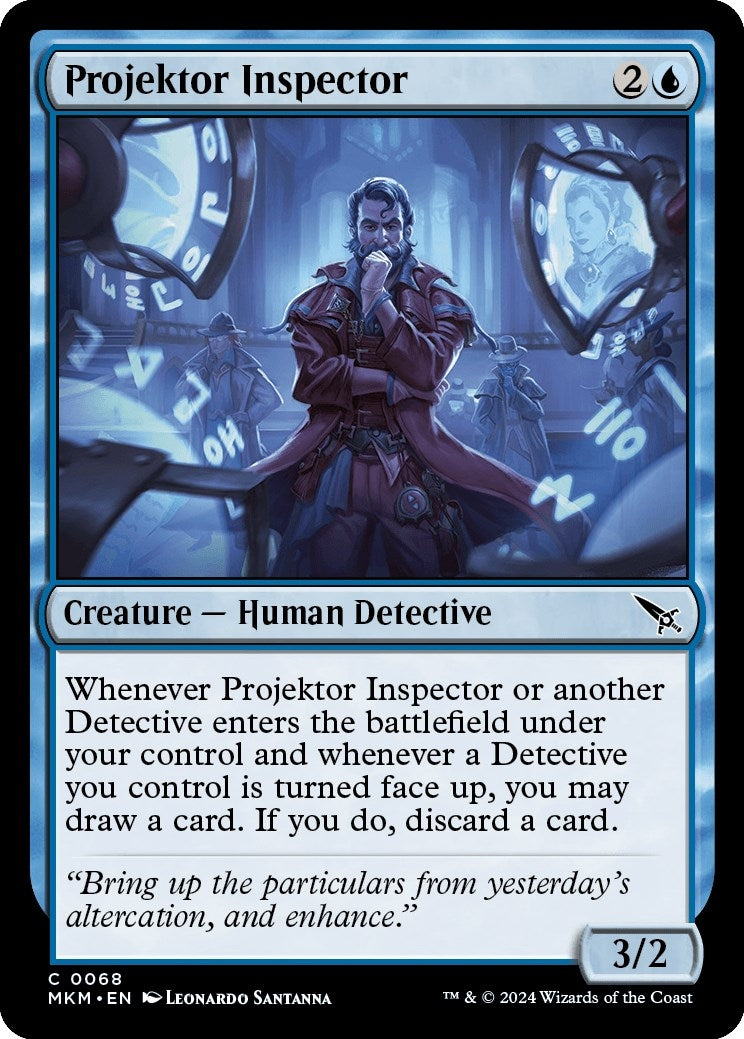 Image for Projektor Inspector (Murders at Karlov Manor) (68) - Magic: The Gathering