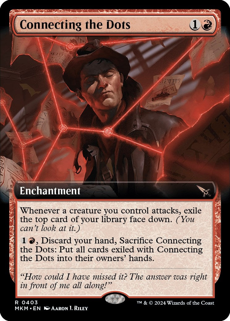Image for Connecting the Dots (Extended Art) (Murders at Karlov Manor) (403) - Magic: The Gathering
