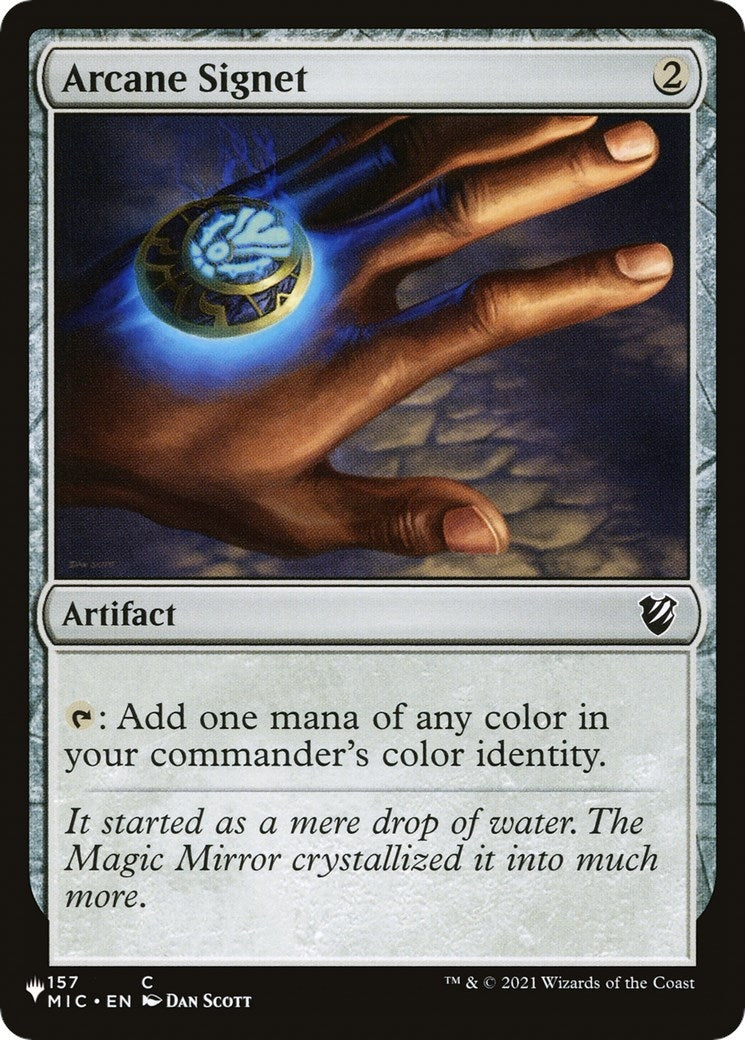Image for Arcane Signet (MIC) (The List Reprints) (157/038) - Magic: The Gathering