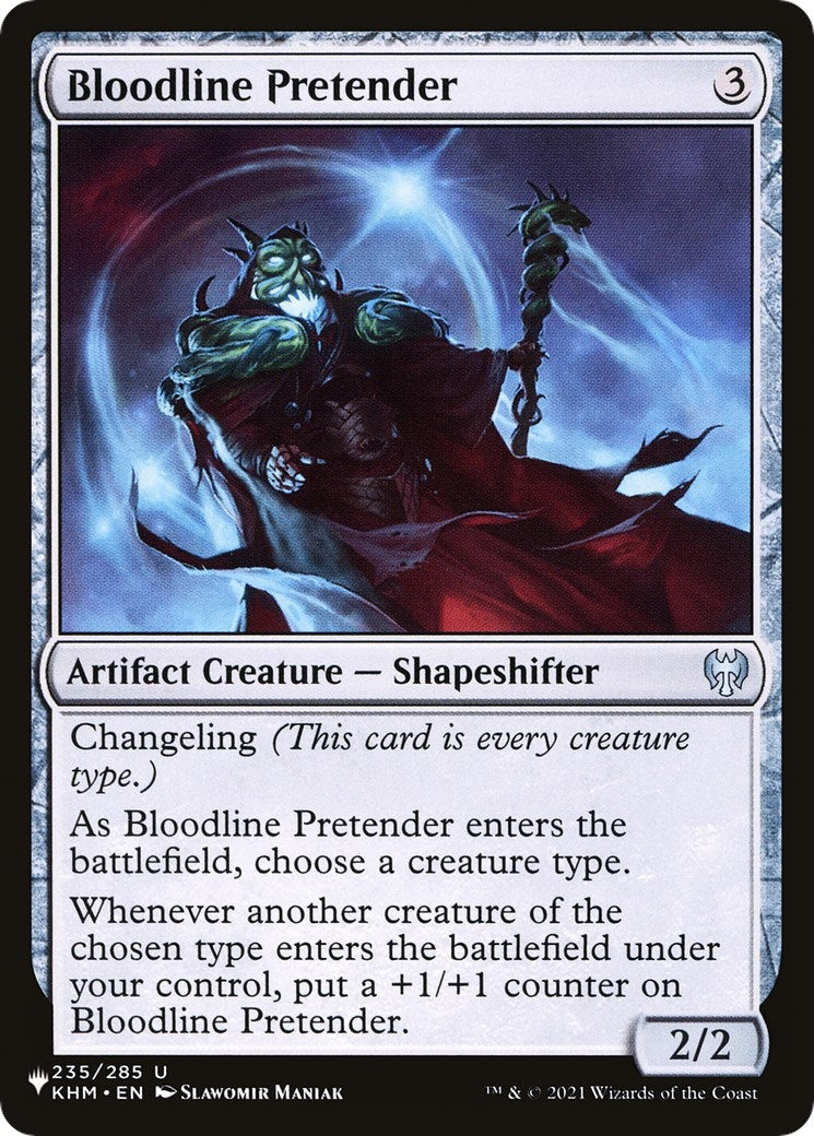 Image for Bloodline Pretender (The List Reprints) (235/285) - Magic: The Gathering