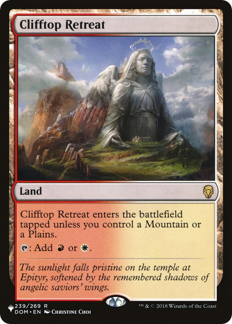 Image for Clifftop Retreat (The List Reprints) (239/269) - Magic: The Gathering