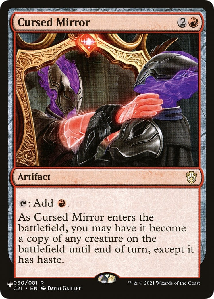Image for Cursed Mirror (The List Reprints) (050/081) - Magic: The Gathering