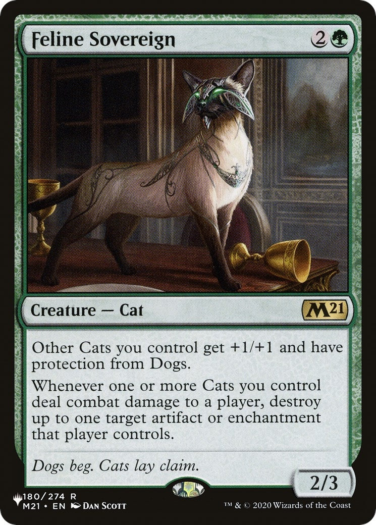 Image for Feline Sovereign (The List Reprints) (180/274) - Magic: The Gathering