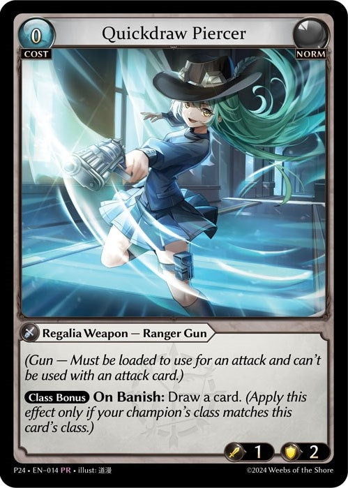 Image for Quickdraw Piercer (Promotional Cards) (014) - Grand Archive TCG