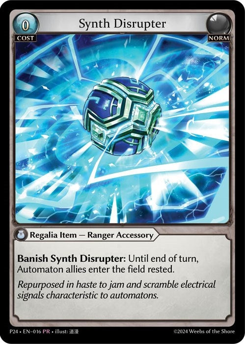 Image for Synth Disrupter (Promotional Cards) (016) - Grand Archive TCG