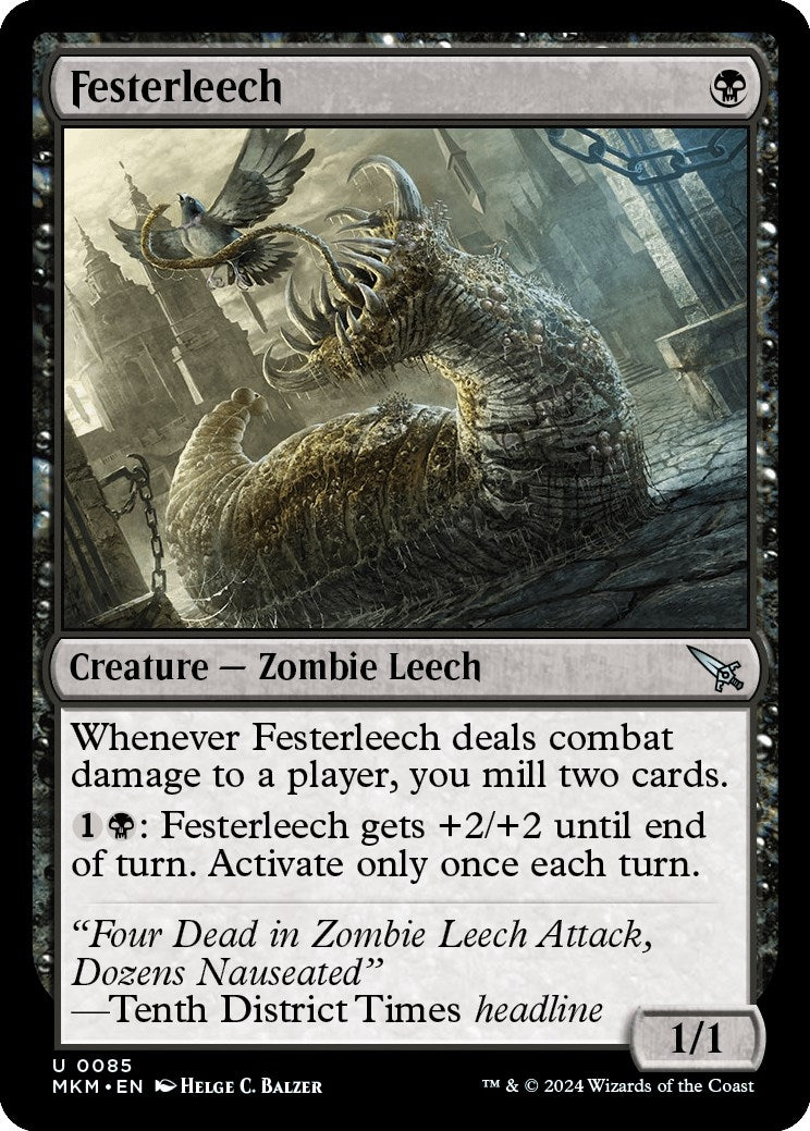Image for Festerleech (Murders at Karlov Manor) (85) - Magic: The Gathering