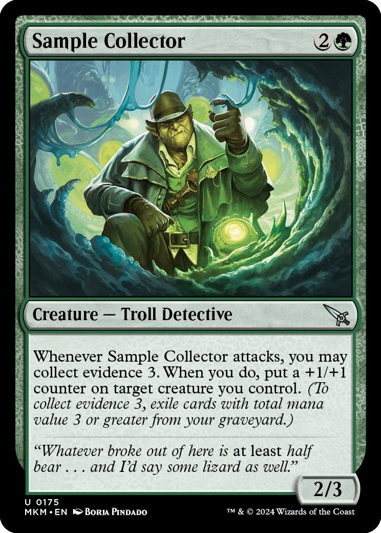 Image for Sample Collector (Murders at Karlov Manor) (175) - Magic: The Gathering