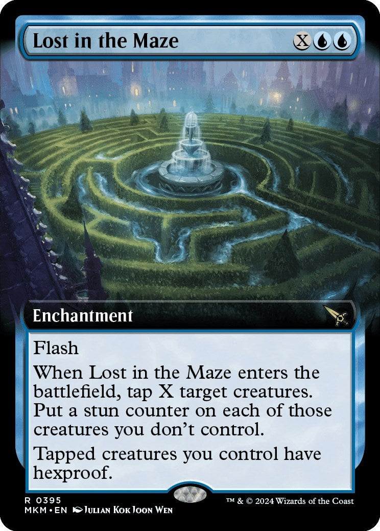 Image for Lost in the Maze (Extended Art) (Murders at Karlov Manor) (395) - Magic: The Gathering