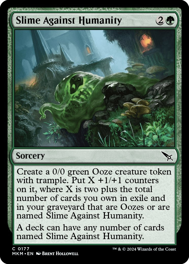 Image for Slime Against Humanity (Murders at Karlov Manor) (177) - Magic: The Gathering