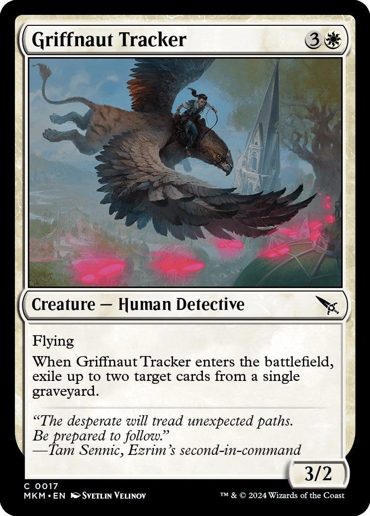 Image for Griffnaut Tracker (Murders at Karlov Manor) (17) - Magic: The Gathering